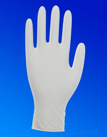 pink medical gloves